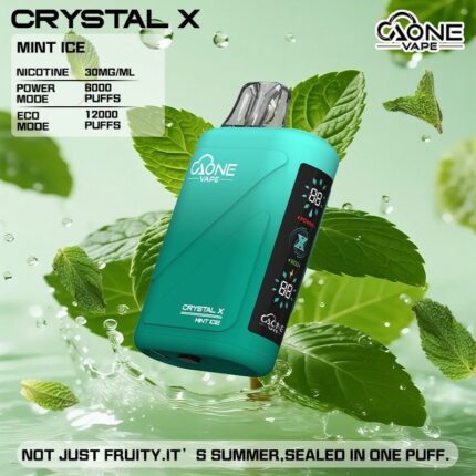 AONE VAPE Crystal II 水晶二代｜12000口拋棄式小煙